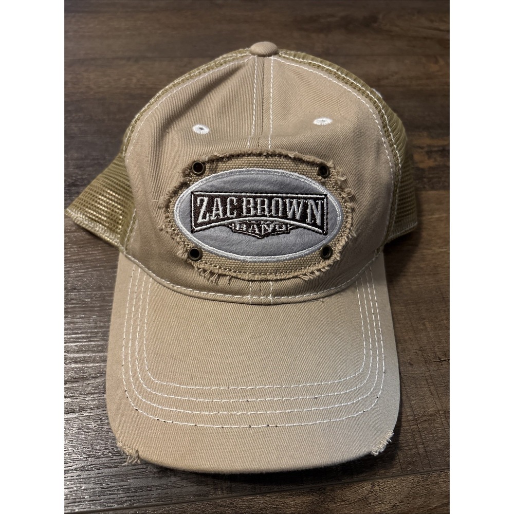 Zac Brown Band ZBB Trucker Hat Ball Cap Mesh Adjustable